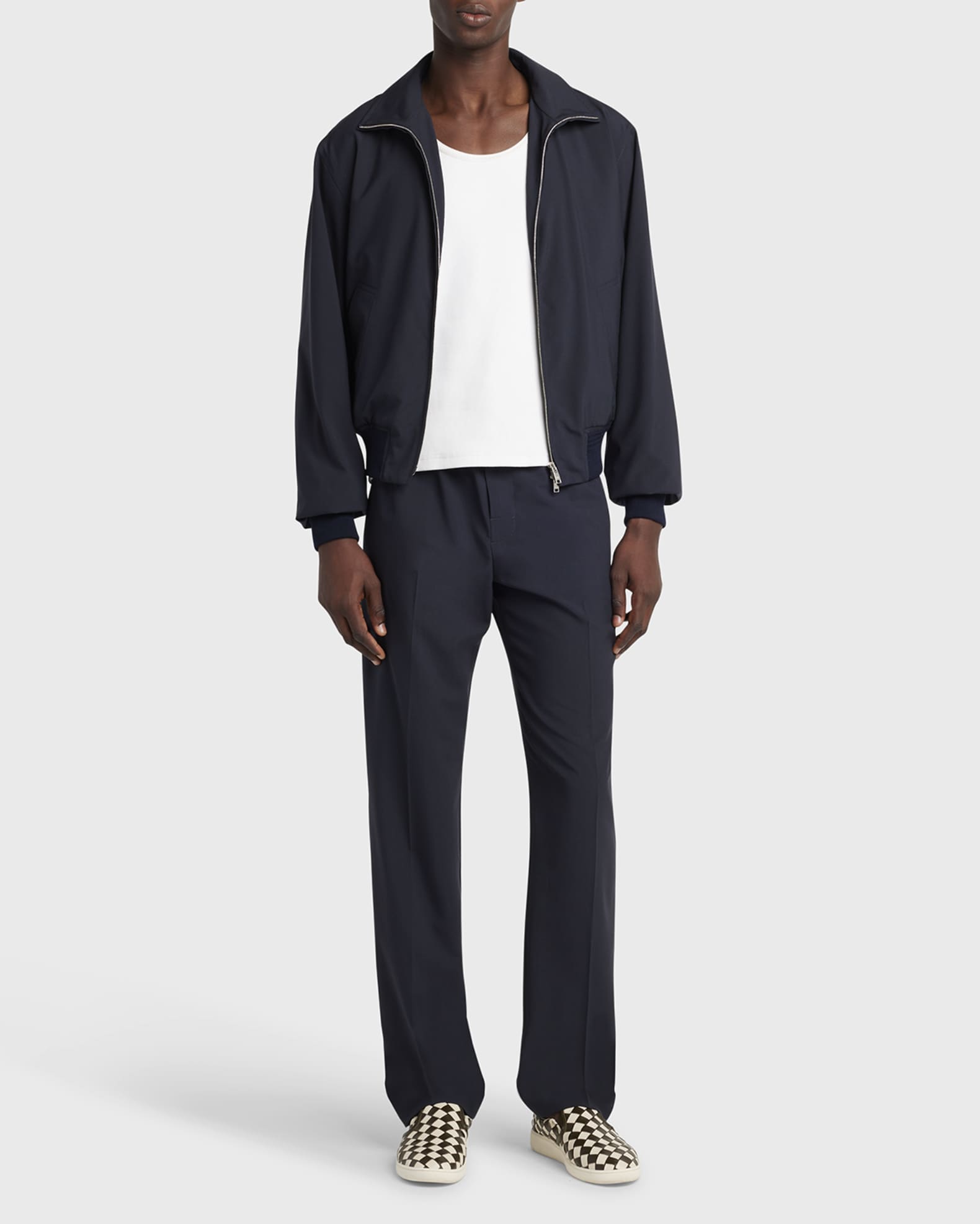 Men's Fine Wool Trousers 1
