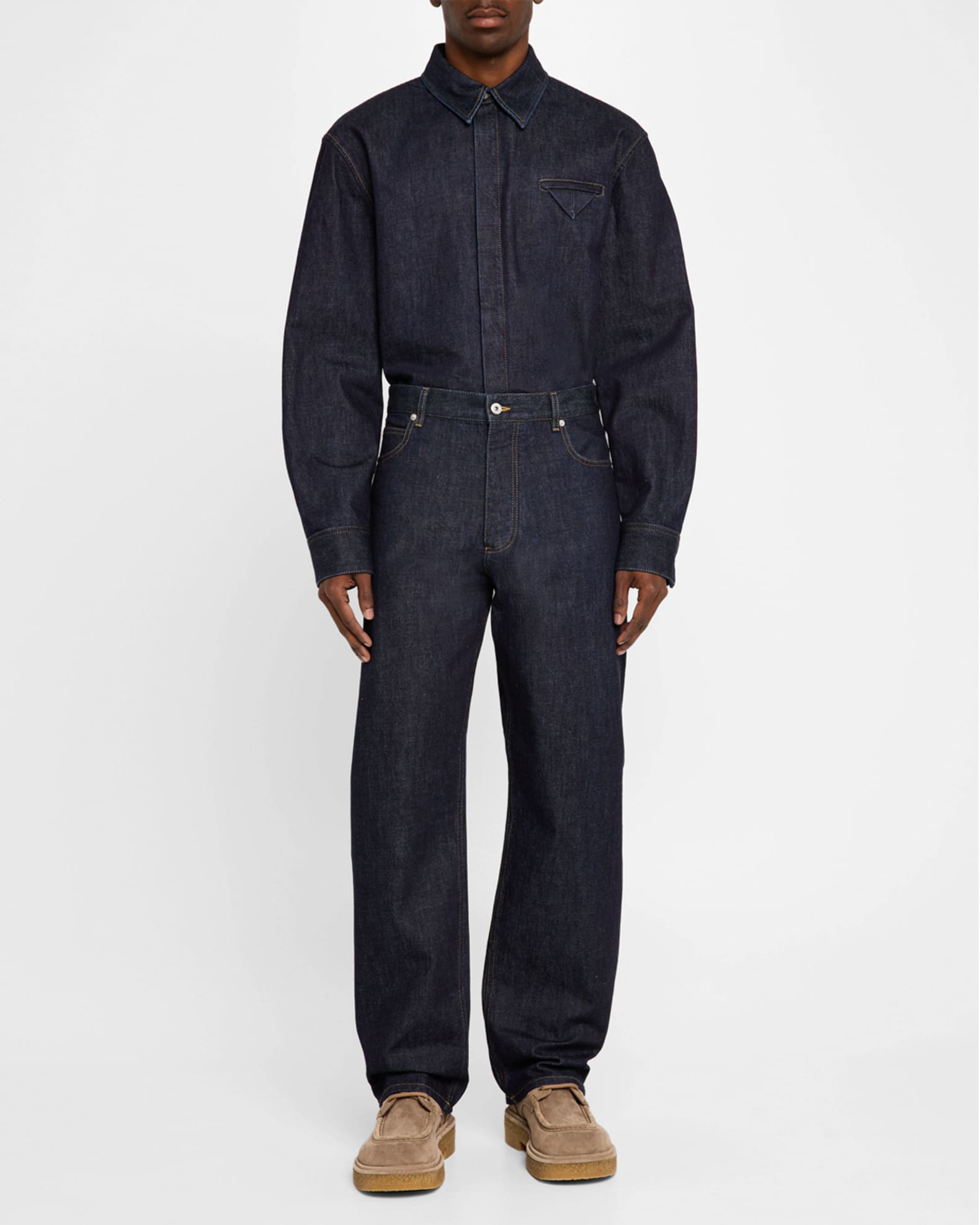 Men's Soft Denim Trousers 1