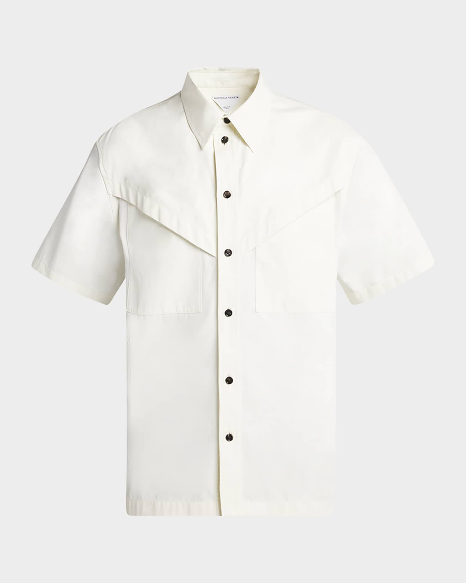 Men's Yoked Twill Sport Shirt 0