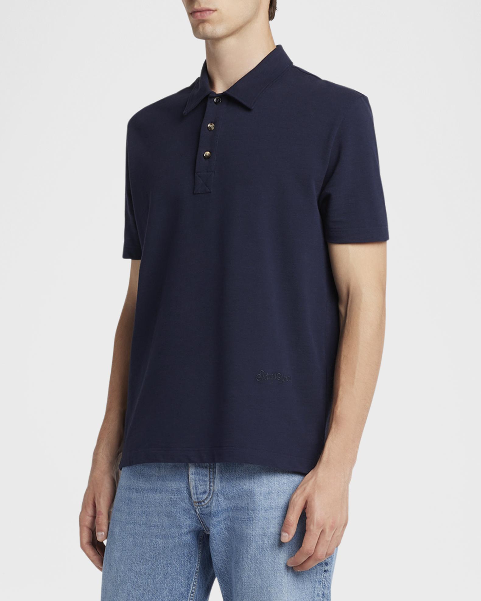 Bottega Veneta Men's Chine Pique Polo Shirt | Neiman Marcus