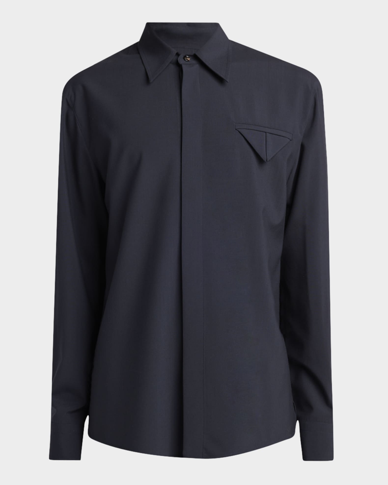 Men's Fine Wool Sport Shirt 0