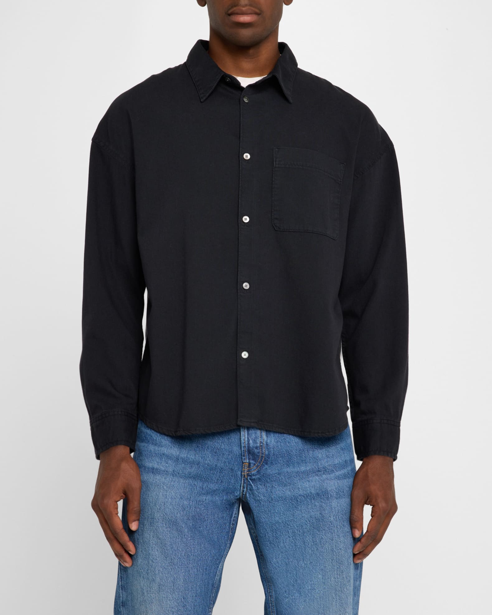 Relaxed Denim Shirt