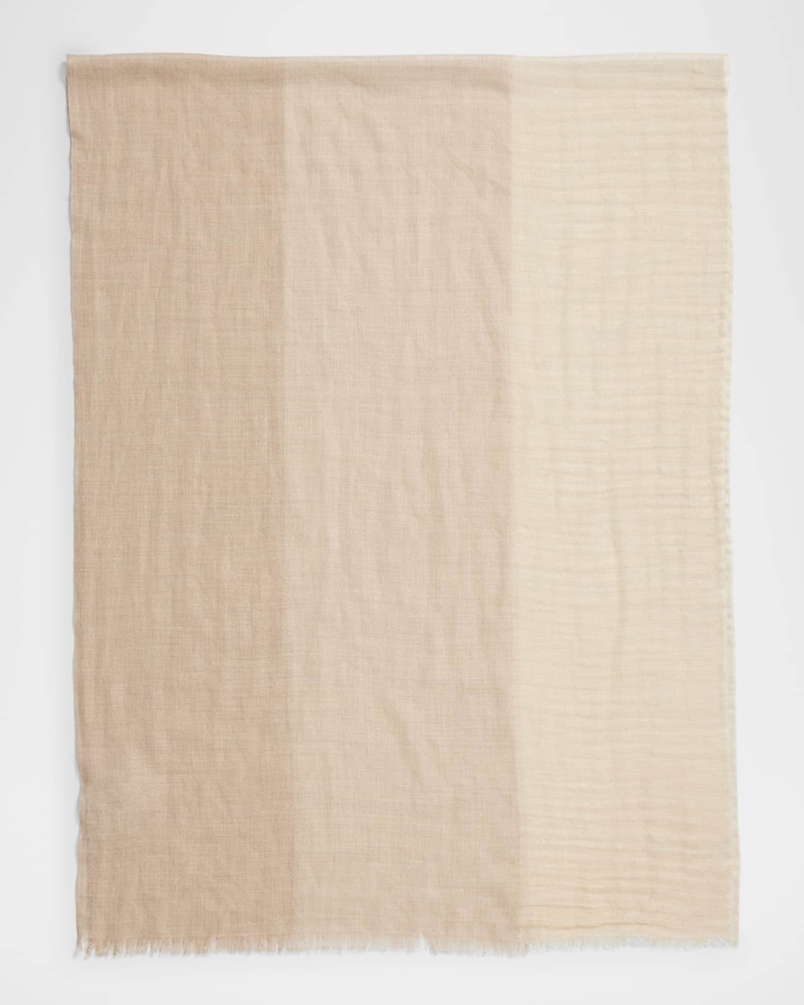 Striped Cashmere Scarf 0