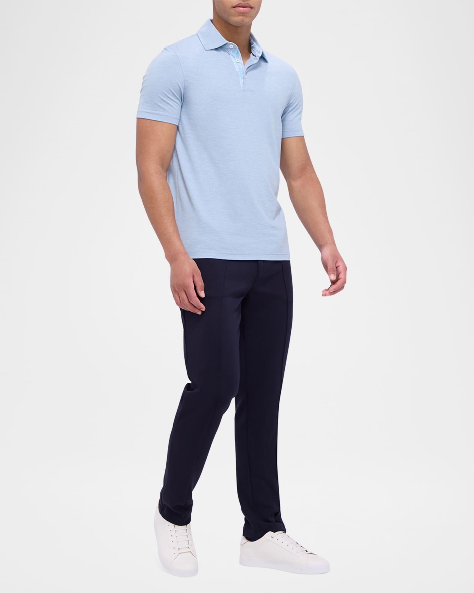Men's Three-Button Polo Shirt 1
