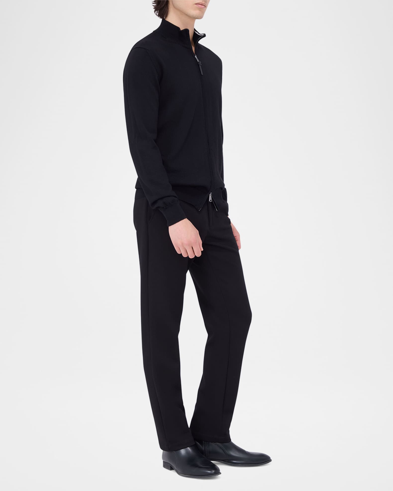 Men's Wool Full-Zip Sweater 1