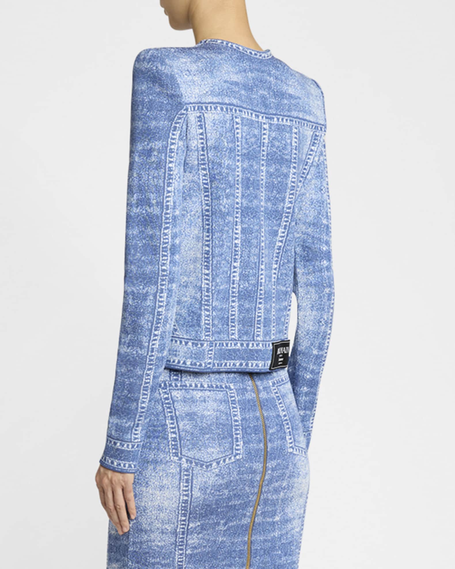Denim Trompe L'oeli Collection | Neiman Marcus