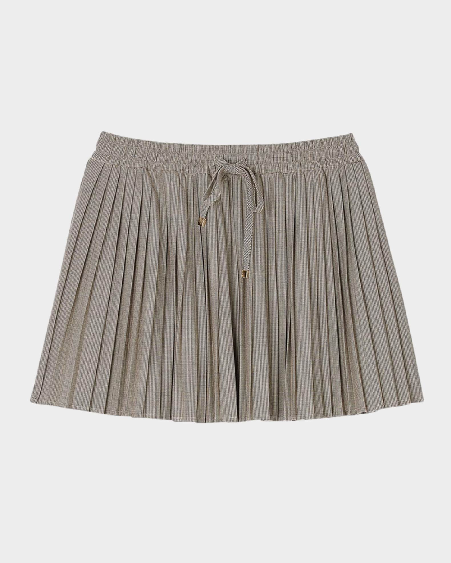 Brandy Check Mini Skirt 0
