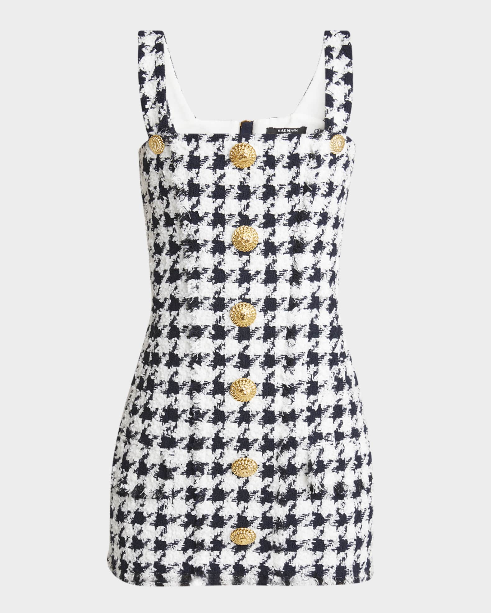 Balmain houndstooth dress new arrivals