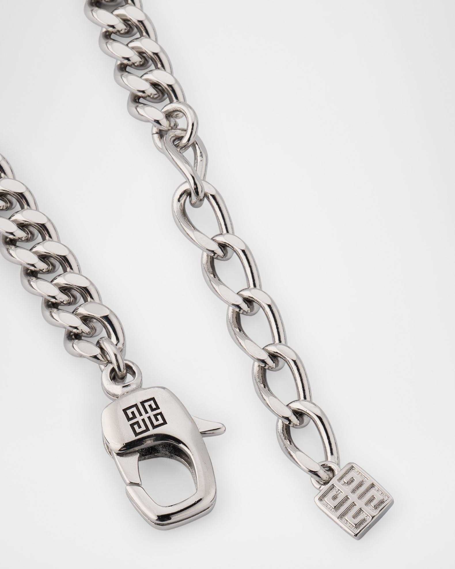 Givenchy Men's ID Logo and Crystals Necklace | Neiman Marcus