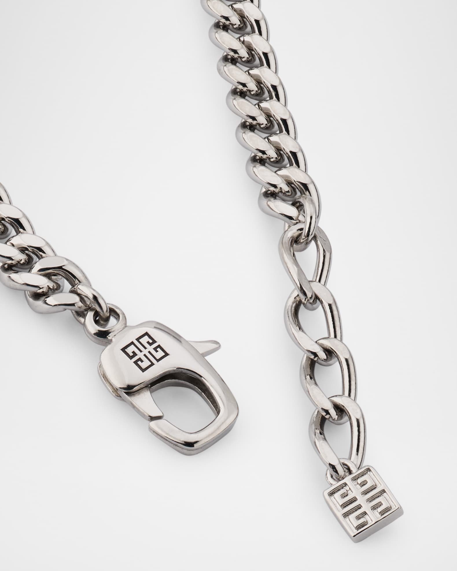 Givenchy Men's ID Logo and Crystals Bracelet | Neiman Marcus