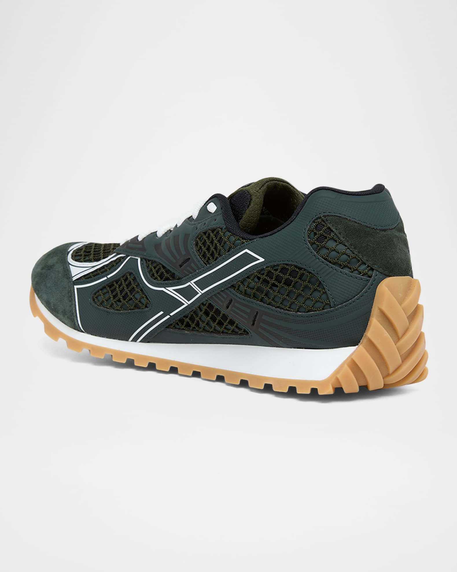 Orbit Metallic Net Runner Sneakers | Neiman Marcus