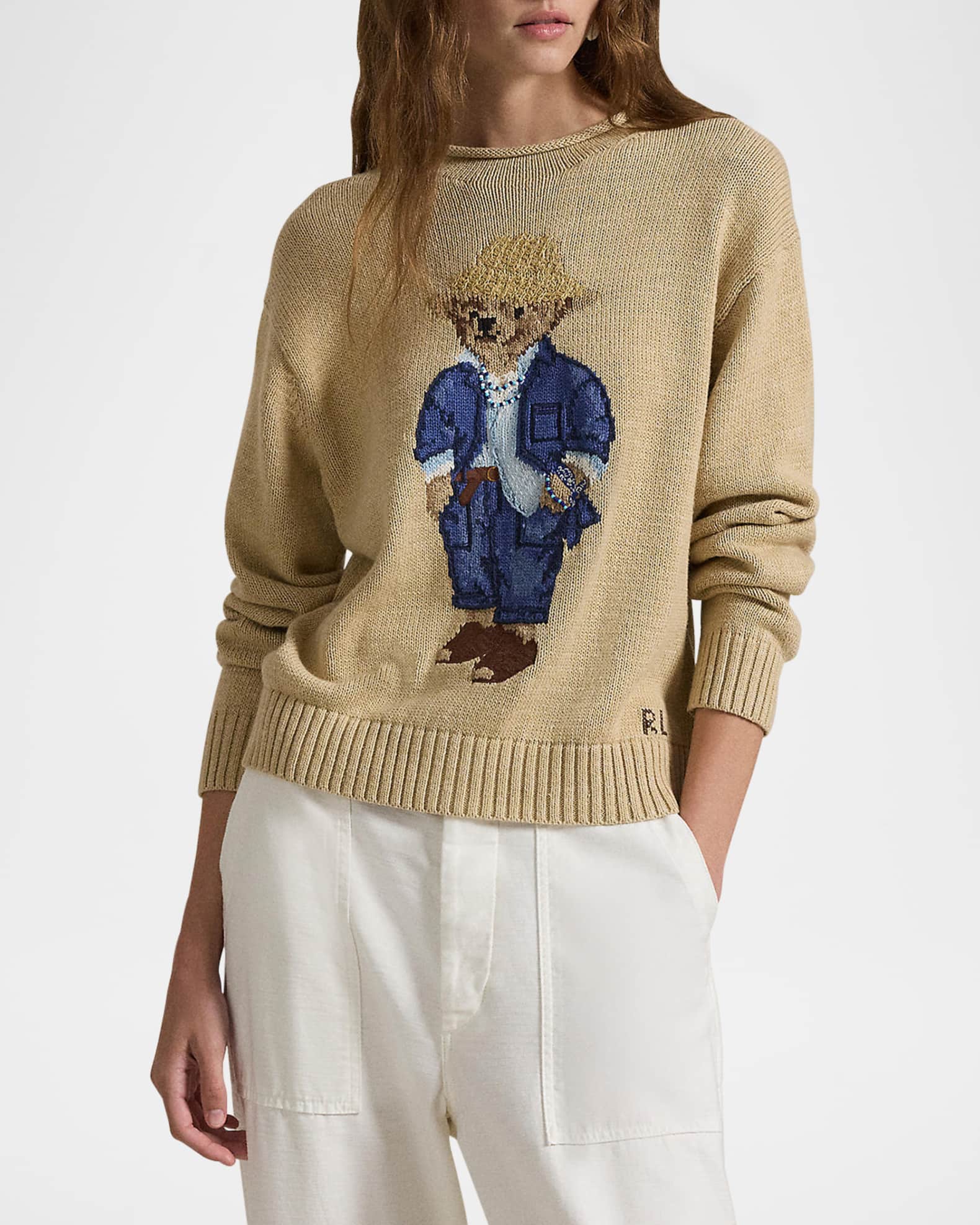 Polo Ralph Lauren Polo Bear Rollneck Sweater Neiman Marcus