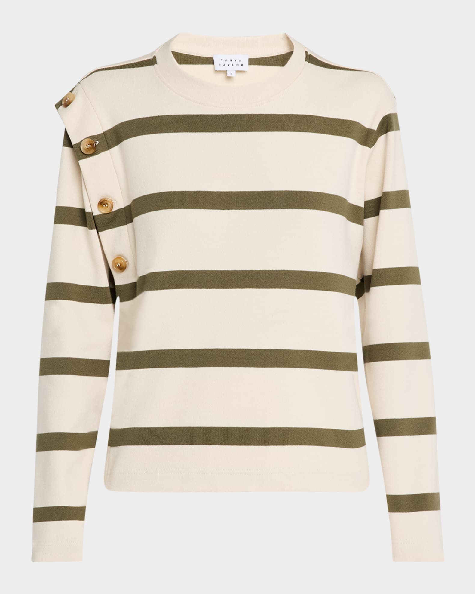 Berk Stripe Pullover Top 0