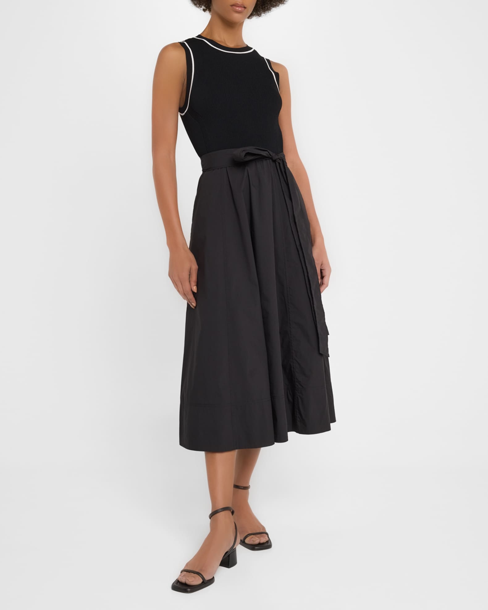 Tanya Taylor Devon Dress Black Xs R25K935949