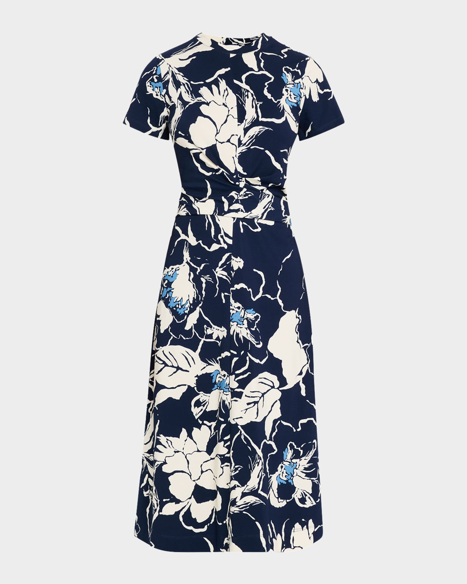 Tanya Taylor Women s Mac Floral Twist Midi Dress