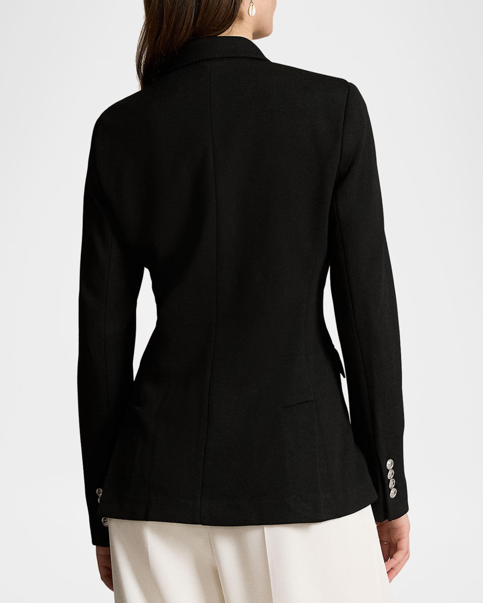 Polo Ralph Lauren Knit Double-Breasted Blazer | Neiman Marcus
