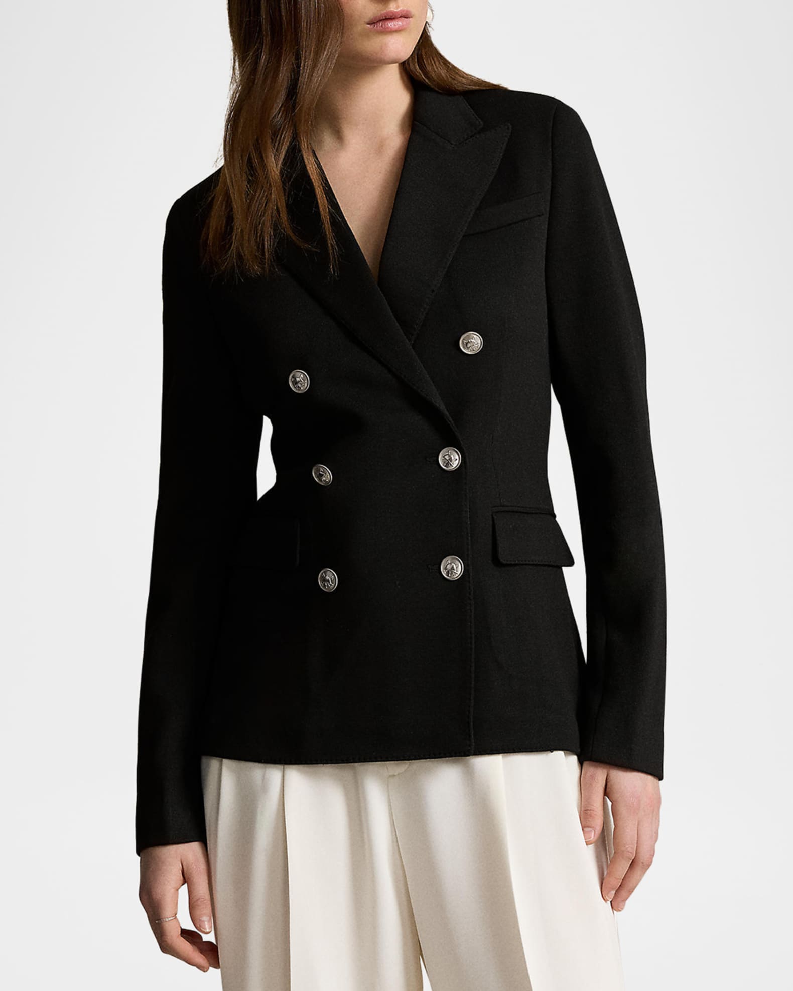 ラルフローレン★Knit Double-Breasted Blazer Ralph Lauren Knit Double Breasted Blazer | Bloomingdale's