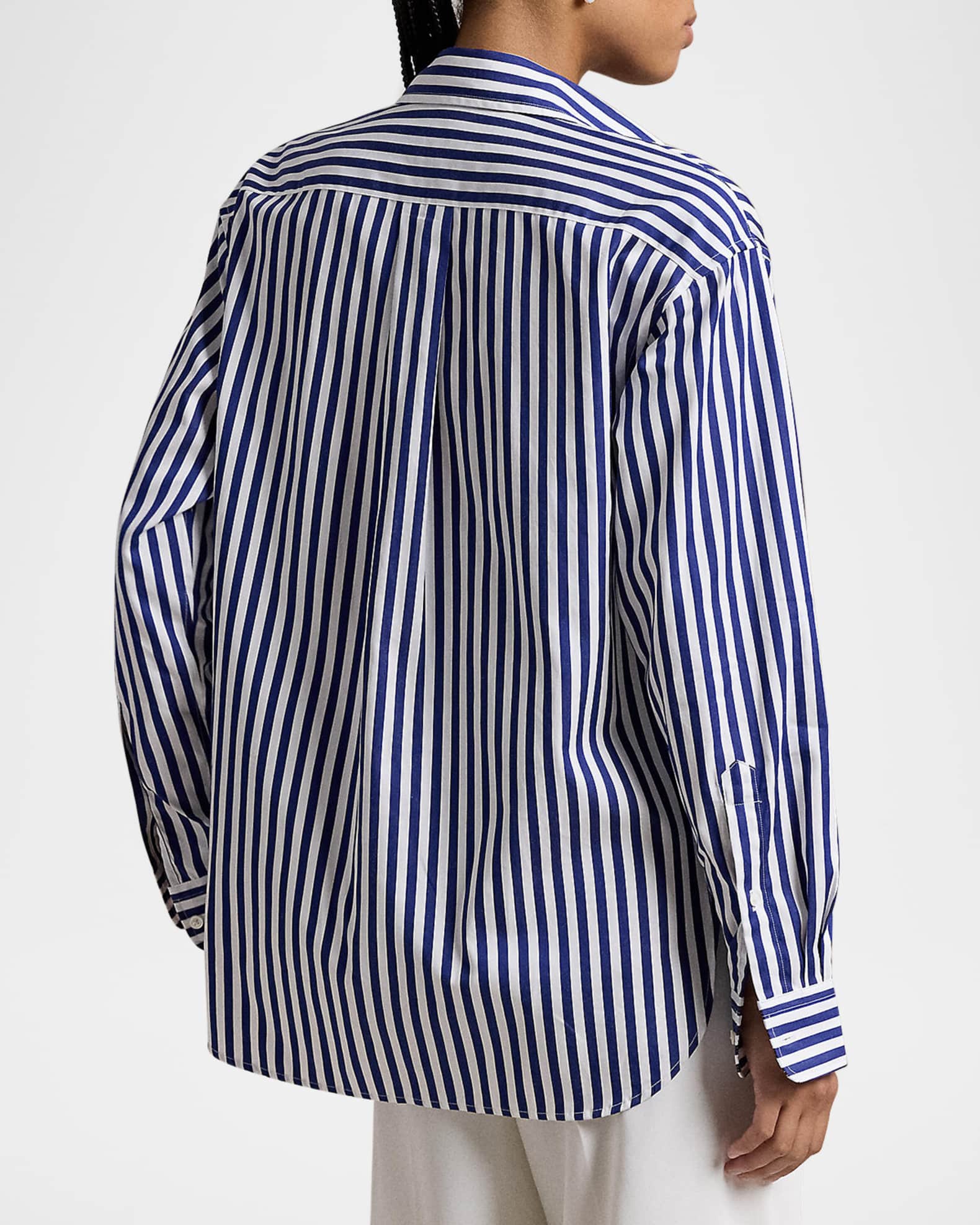 Polo Ralph Lauren Oversize Fit Cotton Shirt | Neiman Marcus
