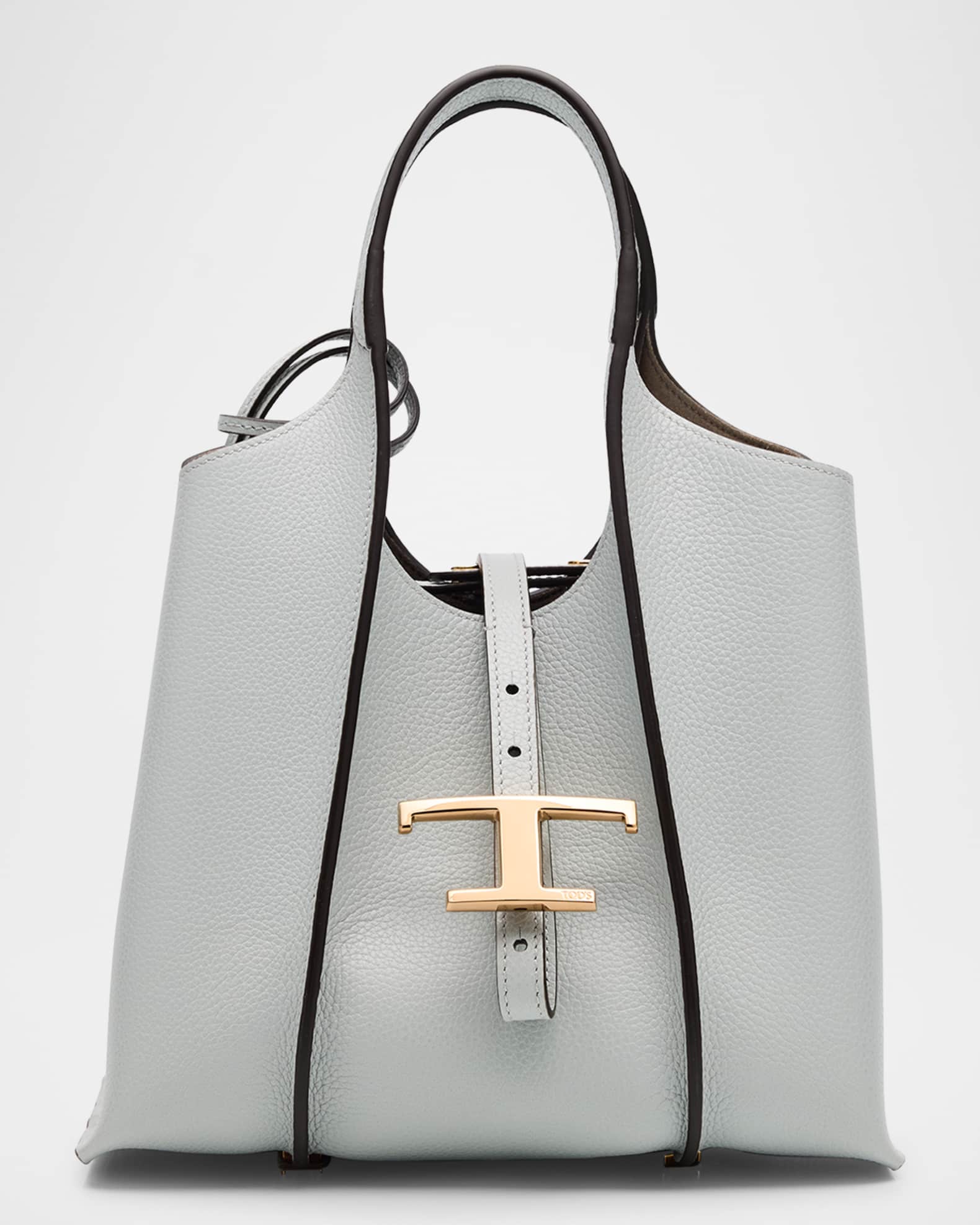 Mini Shopping Leather Tote Bag 0