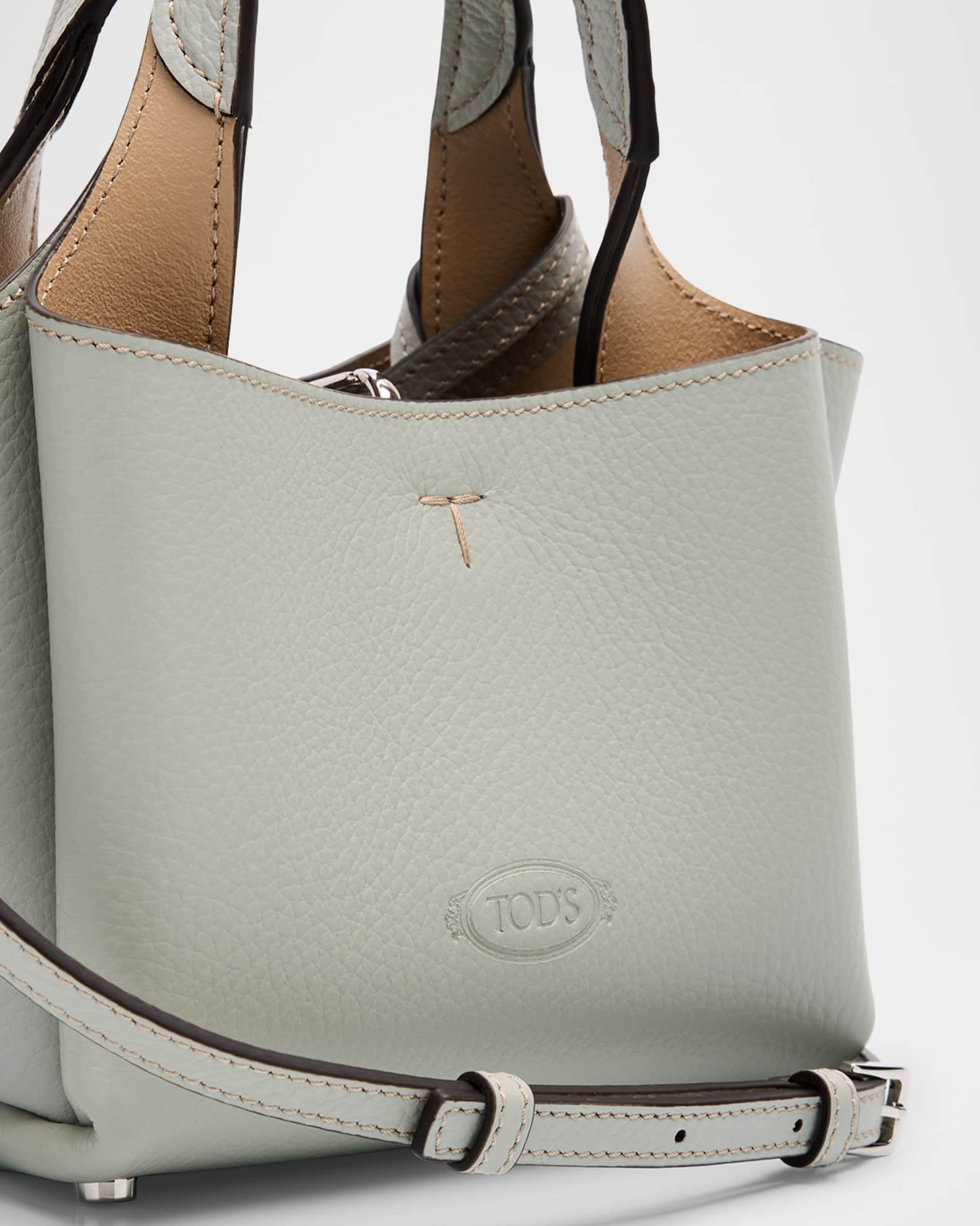 Micro Leather Shoulder Bag | Neiman Marcus