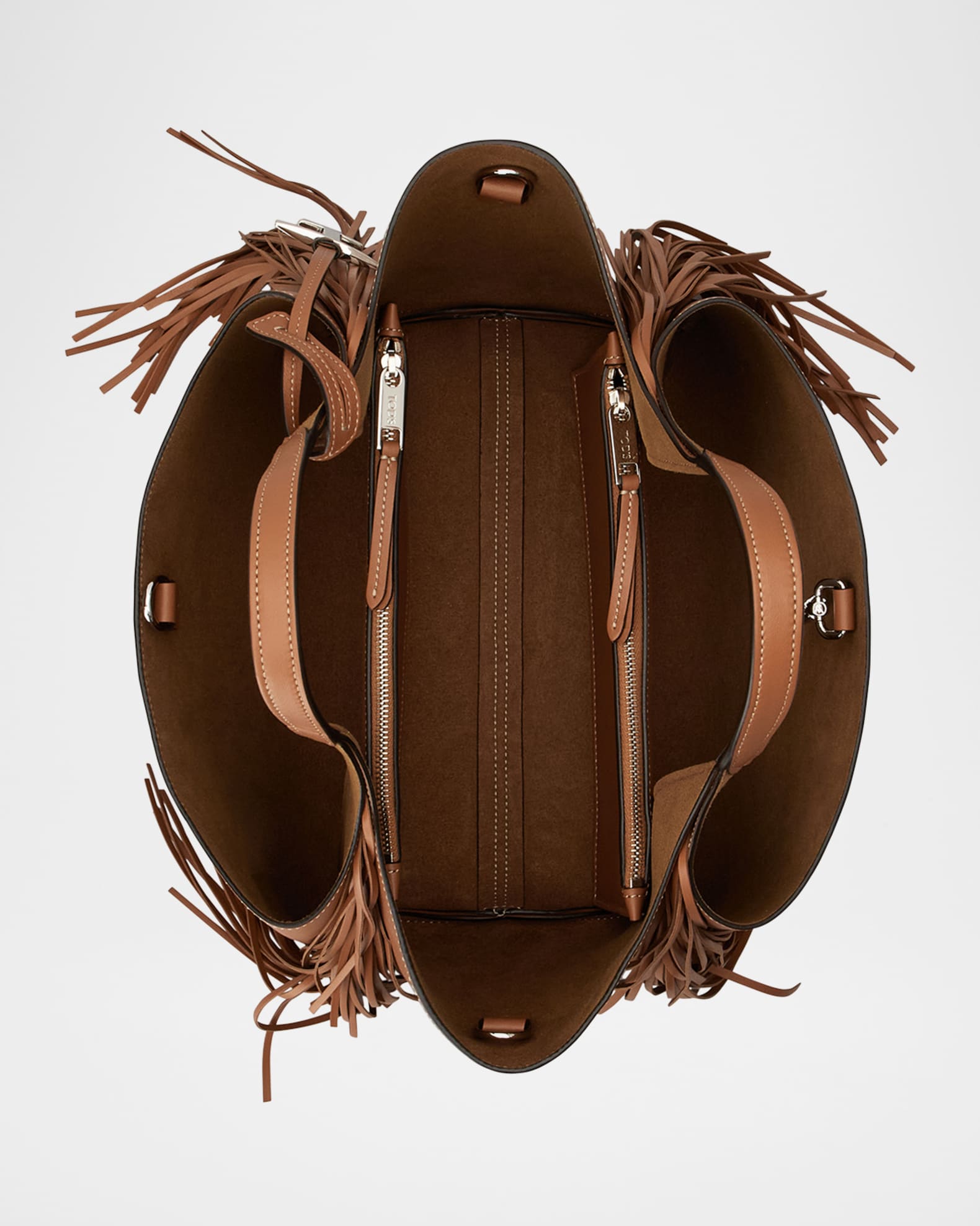 セール★Tod's APA 2 MANICIMINI Tod's Apa 2 Mini Fringe Leather Top-Handle Bag | Neiman Marcus