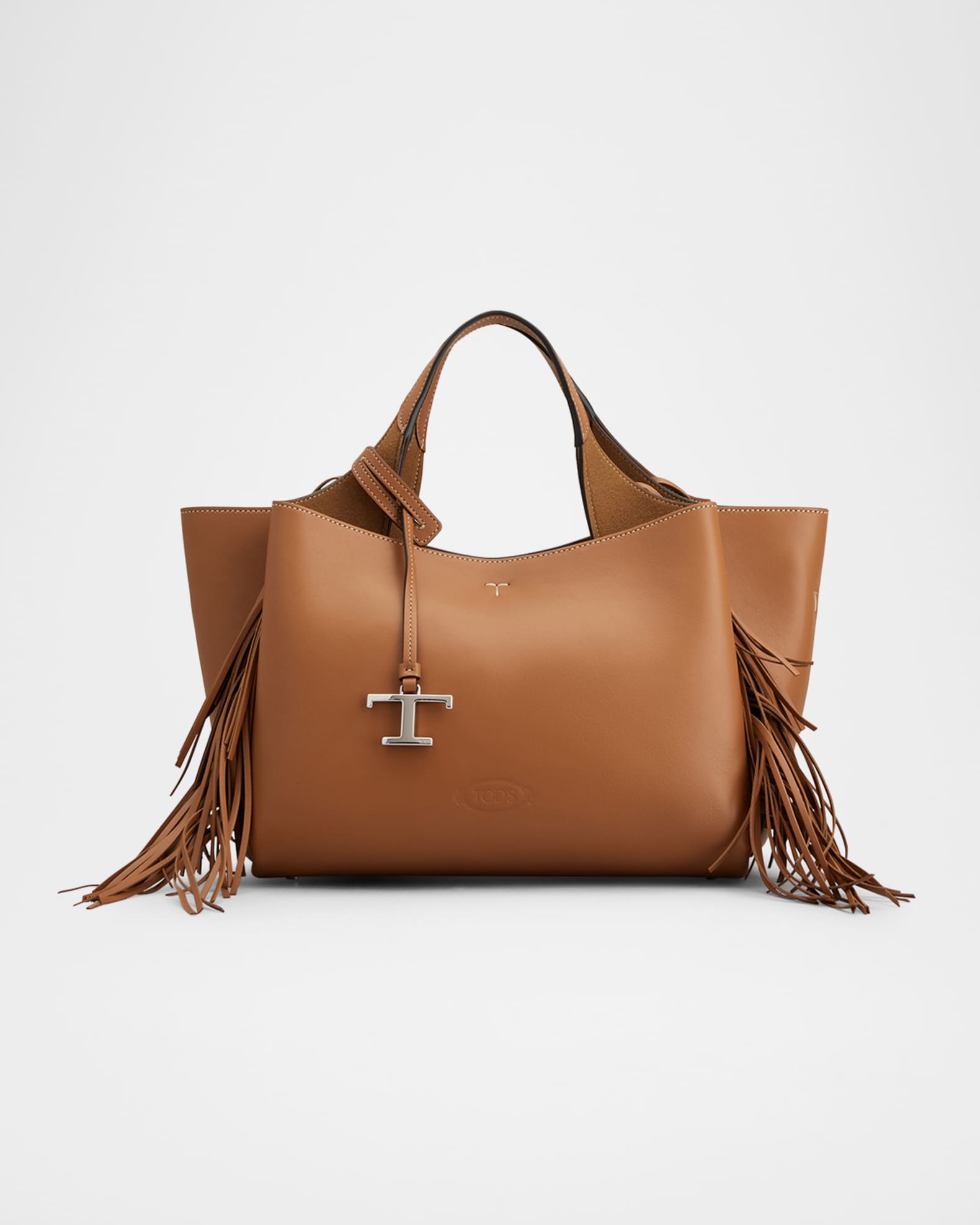 Apa 2 Mini Fringe Leather Top-Handle Bag 0