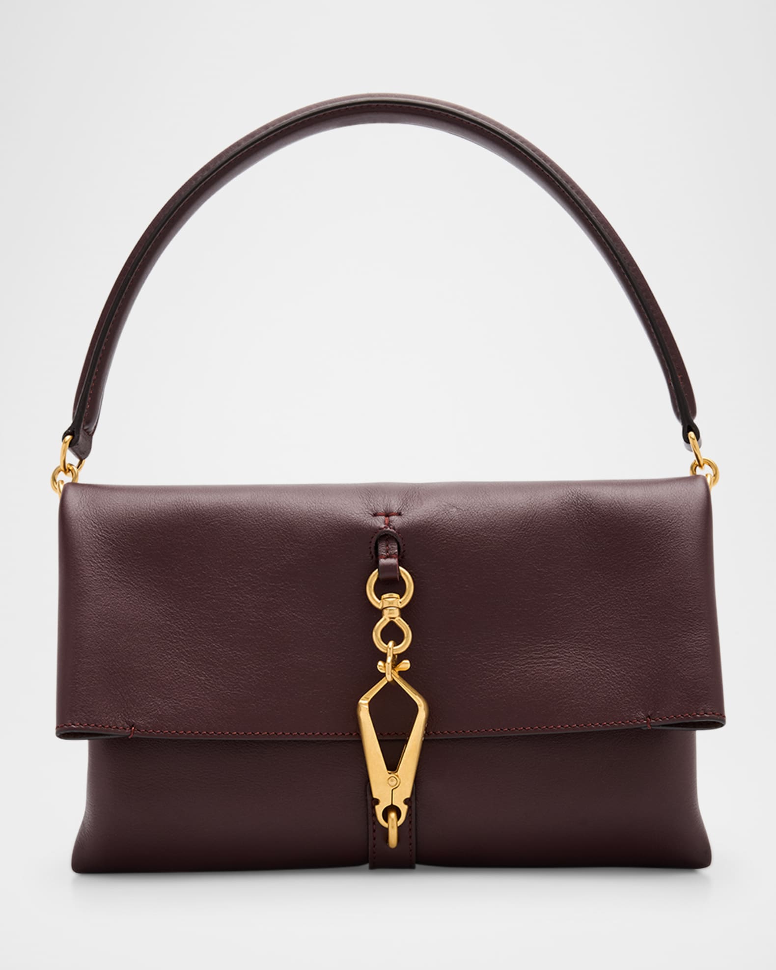 Mini Flap Leather Shoulder Bag 0