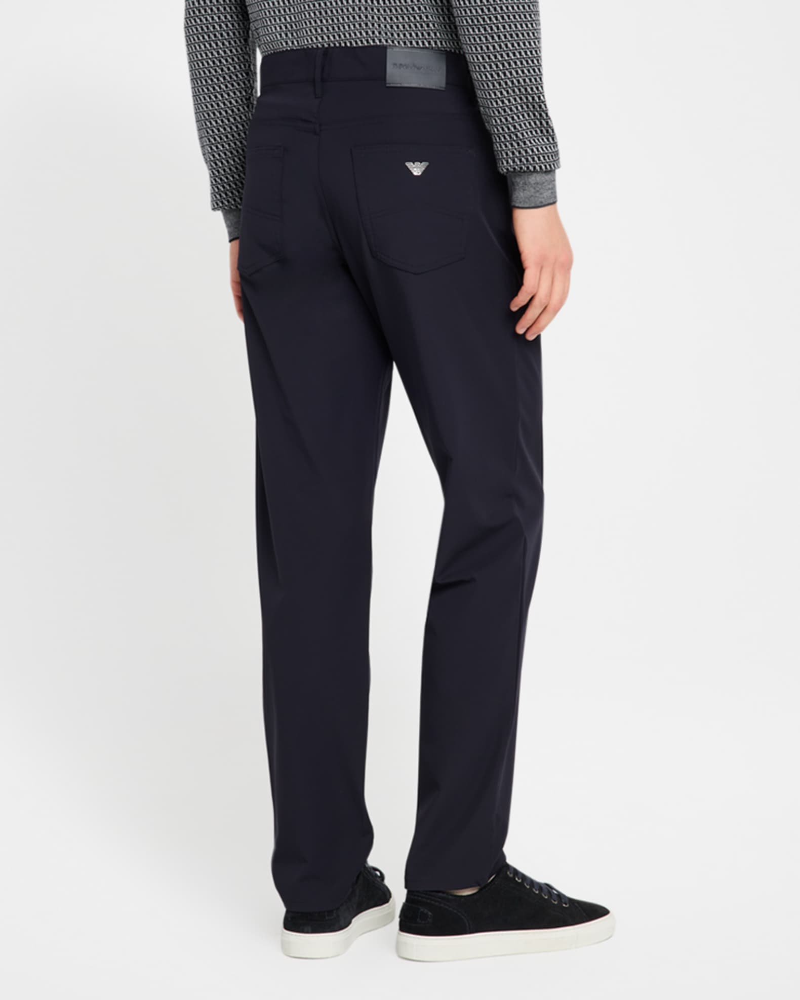 EMPORIO ARMANI スラックス ベージュ 4105125E0127 Emporio Armani Men's Classic Slim-Fit Pants | Neiman Marcus
