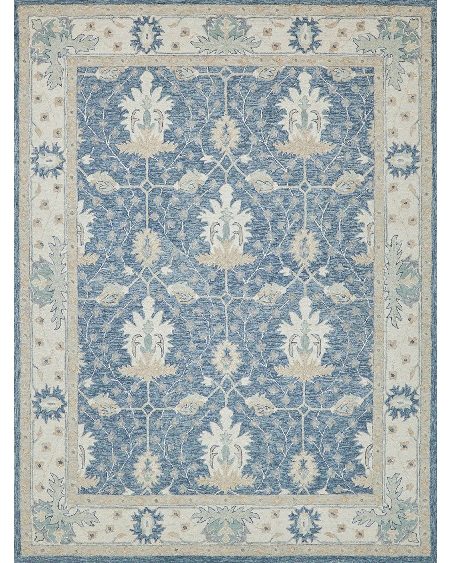 Claremont Hand-Tufted Oushak Rug 0