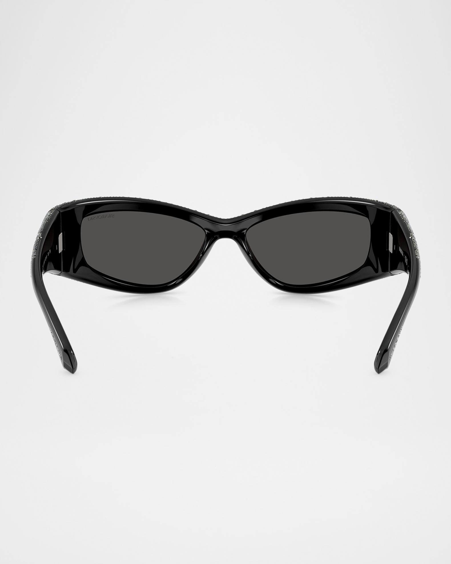 Swarovski SK6027 Rectangular Sunglasses | Neiman Marcus