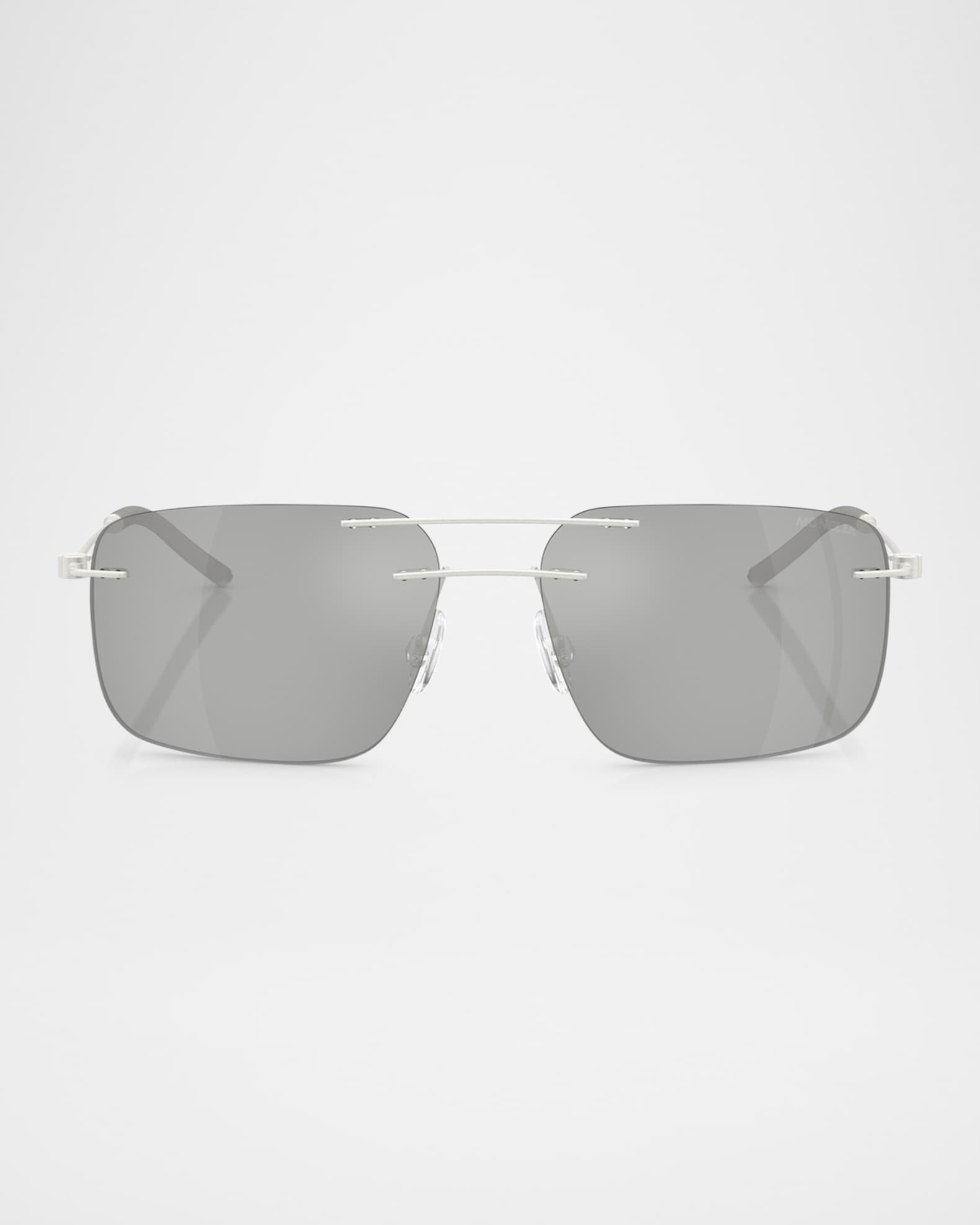 Men's ME4003 Rectangular Sunglasses 0