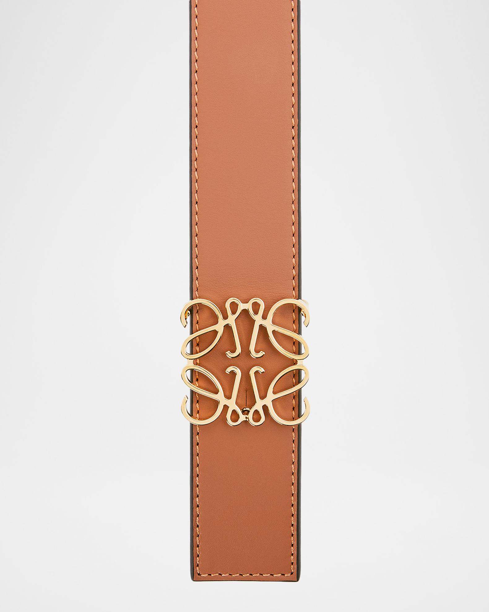 LOEWE Anagram Reversible Leather Belt | Neiman Marcus