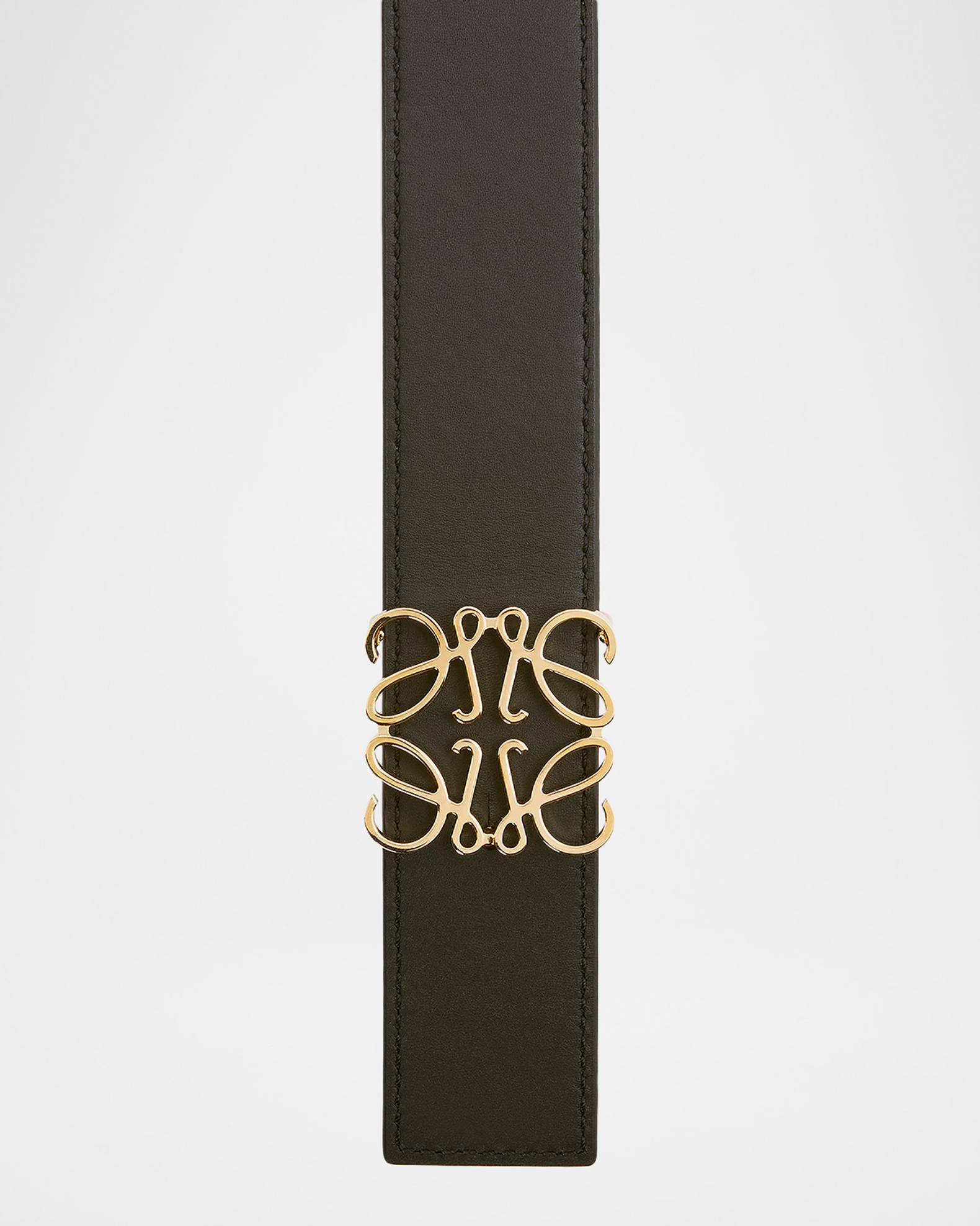 Brand New!!! LOEWE Anagram Reversible Leather Belt Comes With COA Leather LOEWE Anagram Reversible Leather Belt | Neiman Marcus main image 3