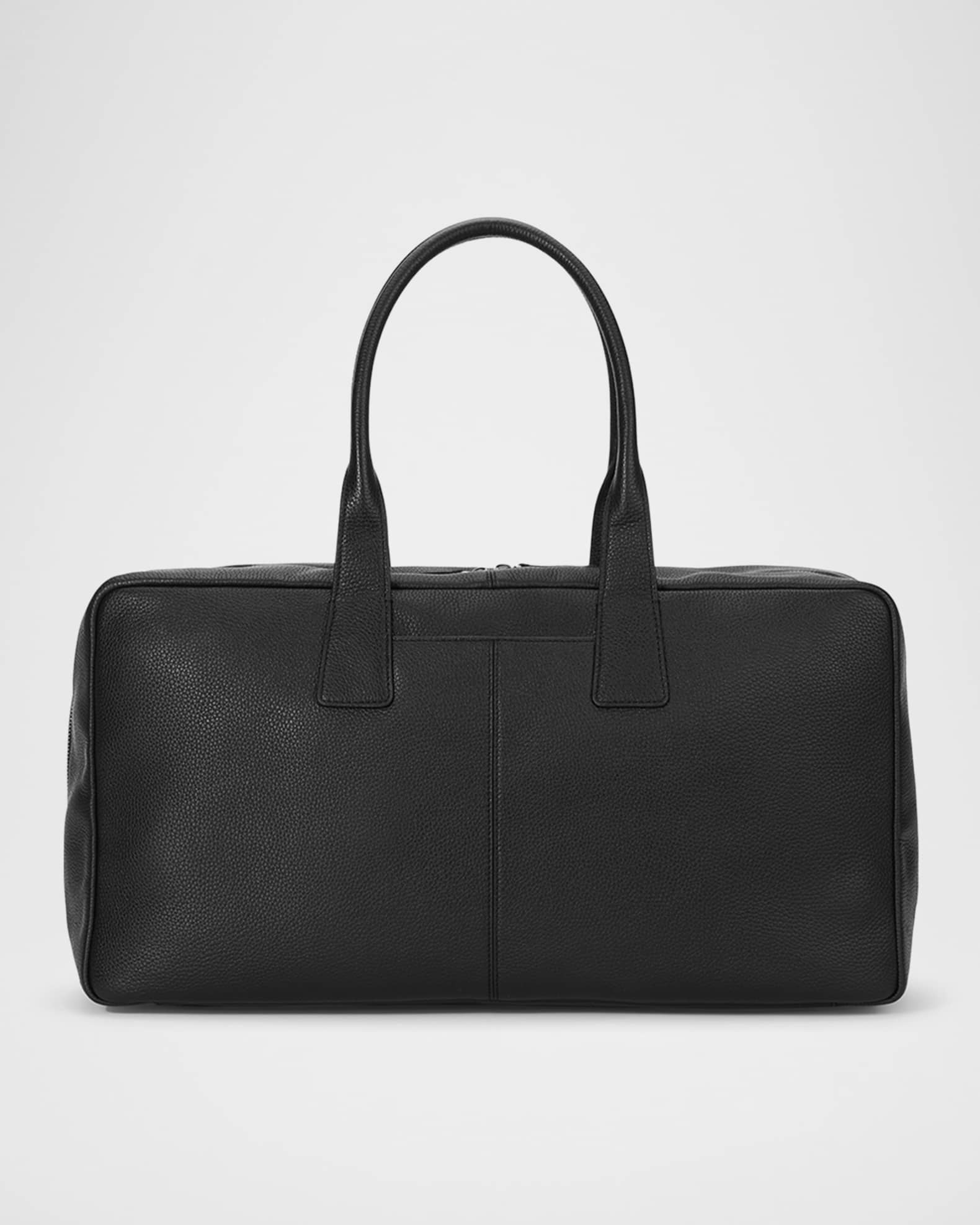 Dude Zip Leather Travel Bag 0