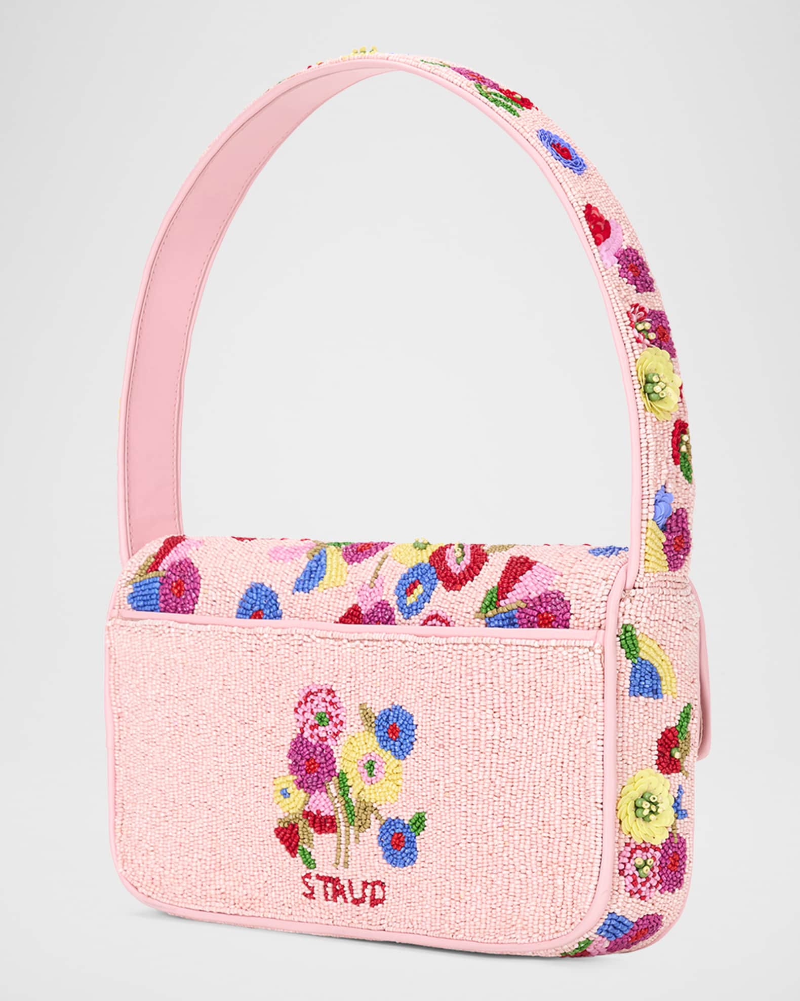 Tommy Beaded Flap Shoulder Bag 1