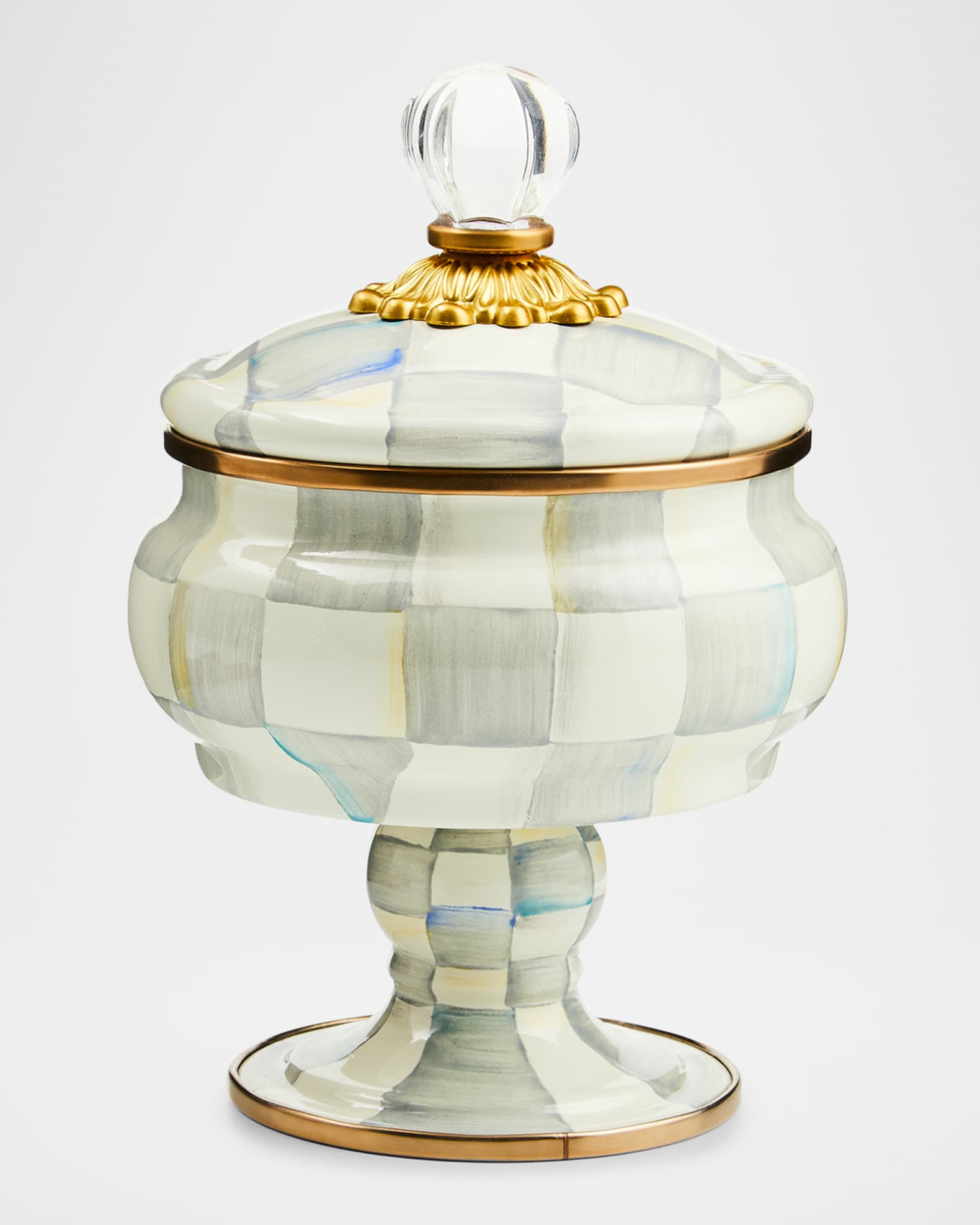 Sterling Check Curiosity Pot 0