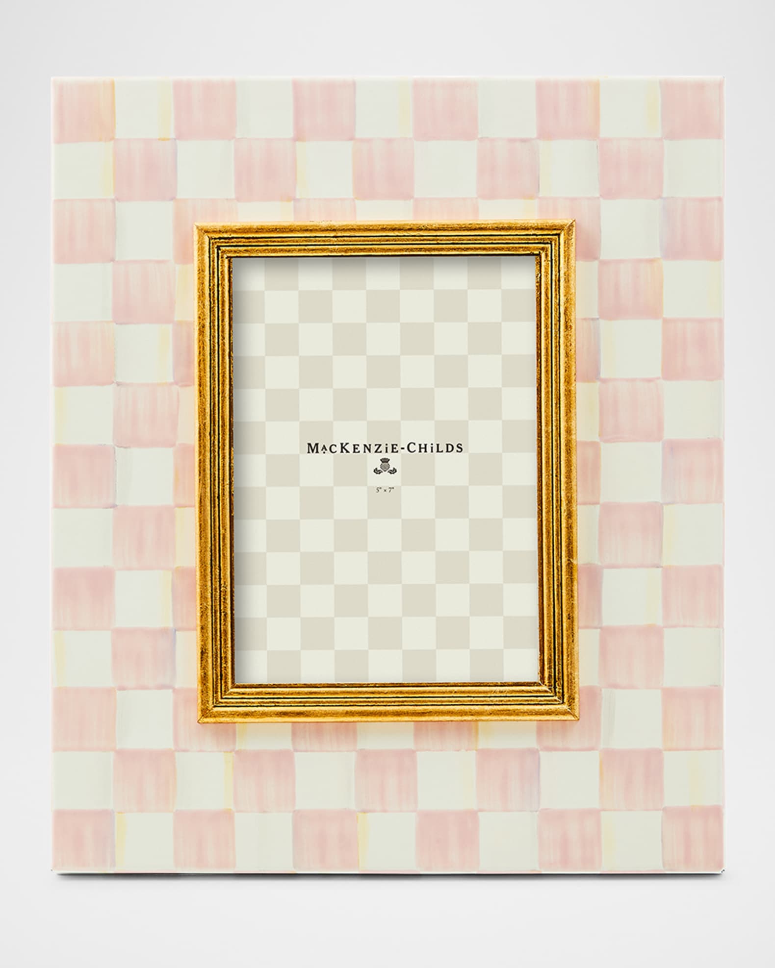 Rosy Check Picture Frame 0