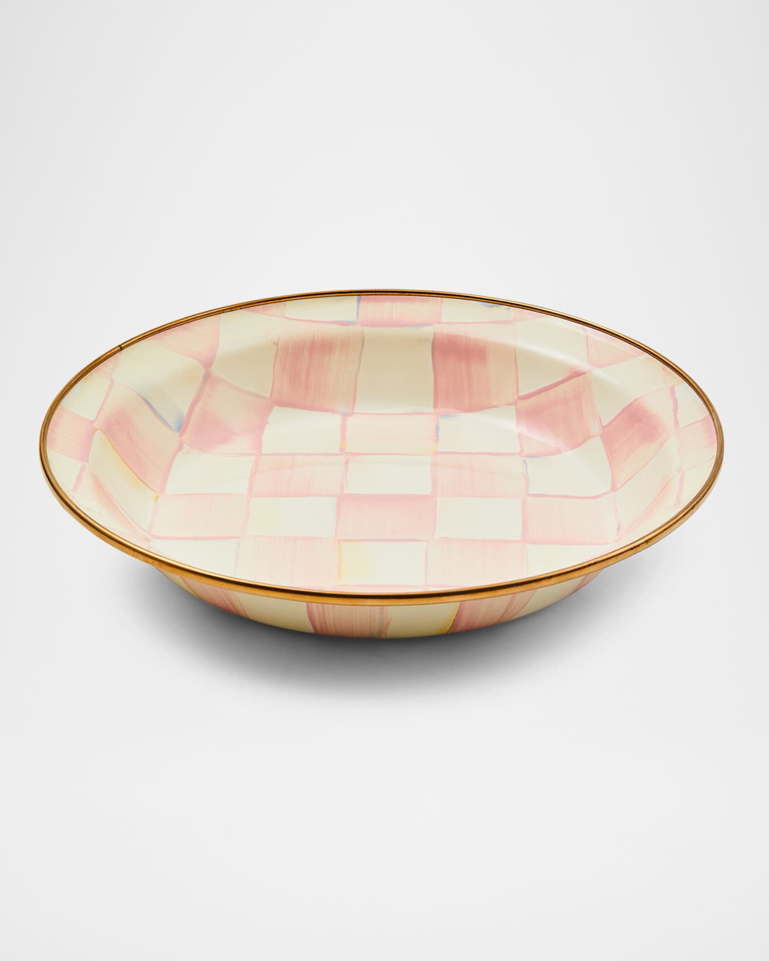 Rosy Check Pie Plate 0