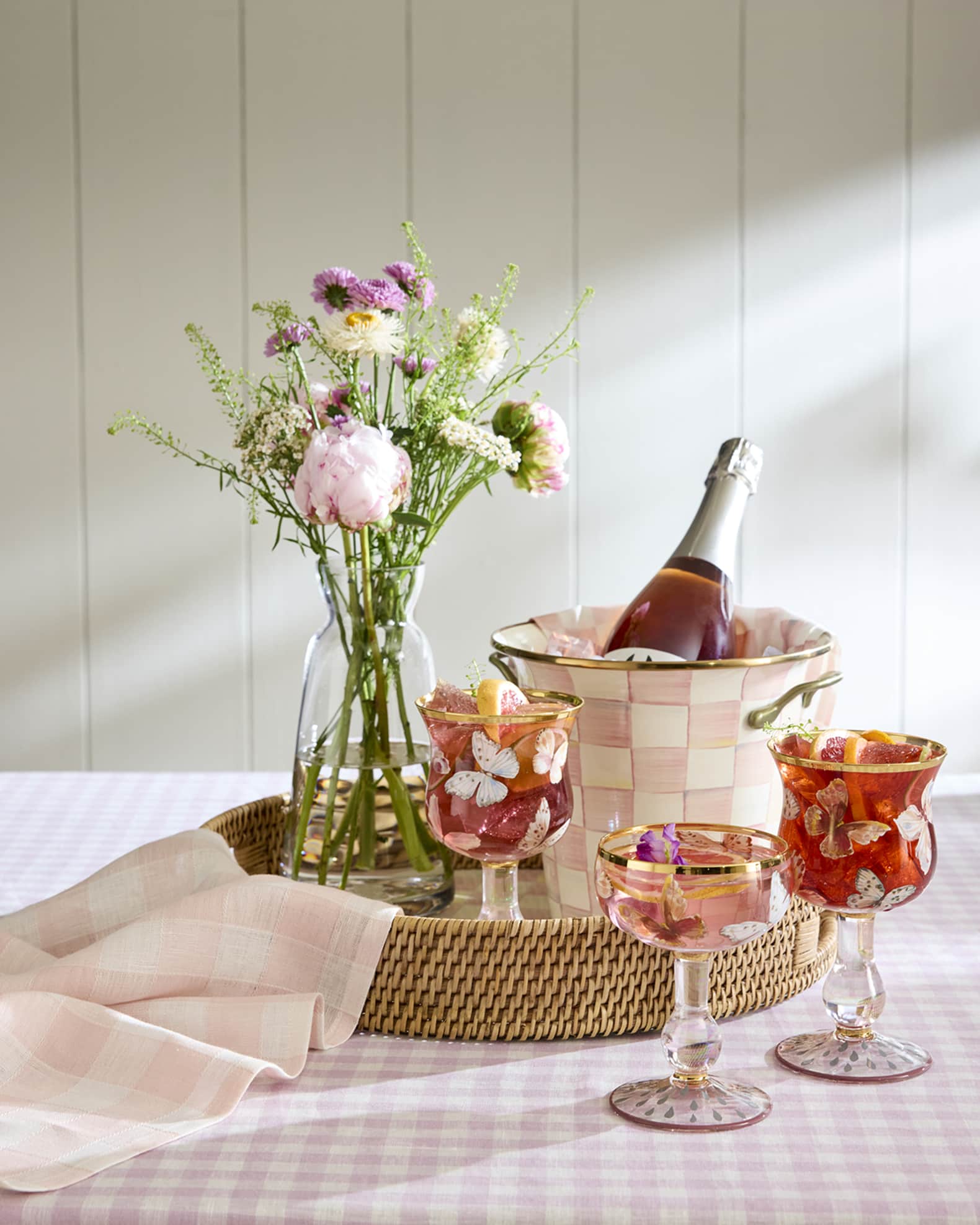 Rosy Check Wine Cooler 1