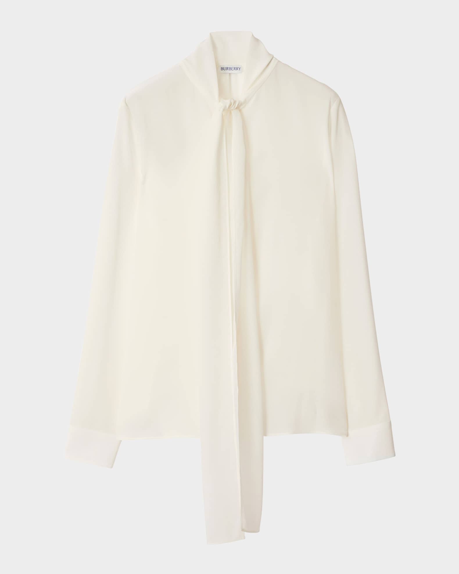 Neck Scarf Silk BLouse 0
