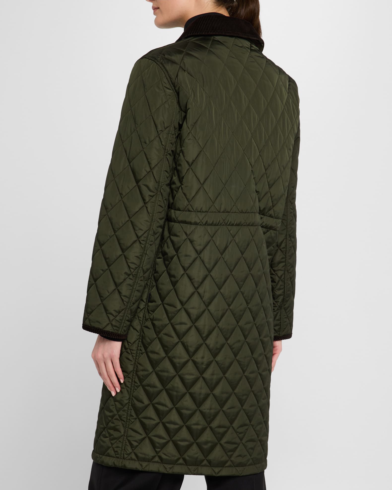 Burberry velvet coat shop