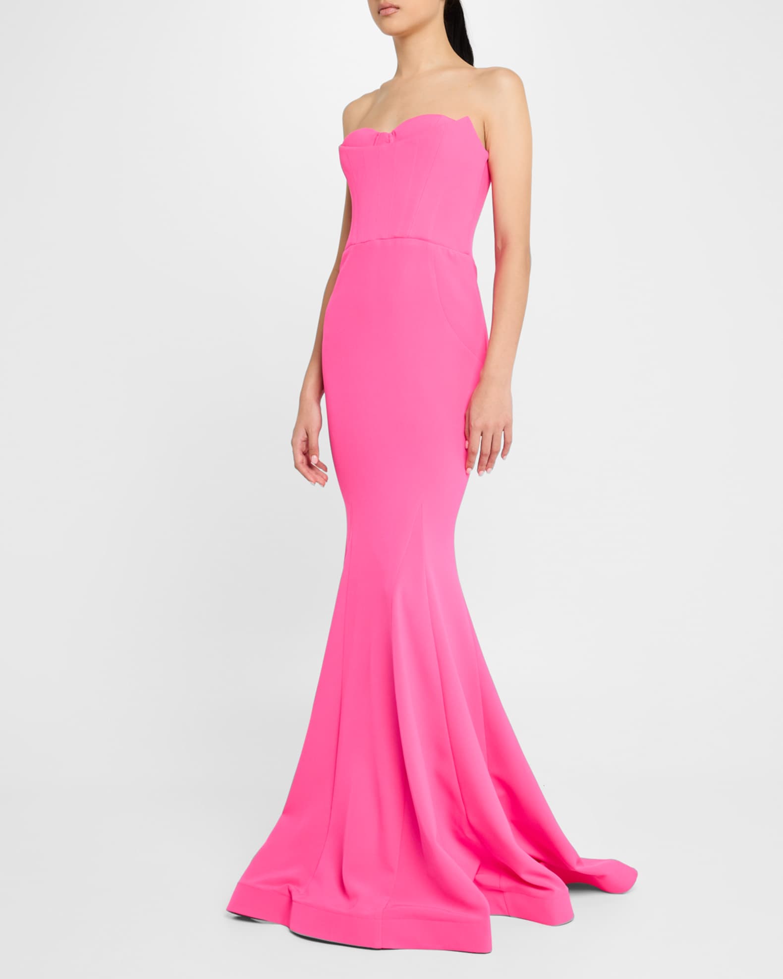 Strapless Sweetheart Mermaid Gown 1