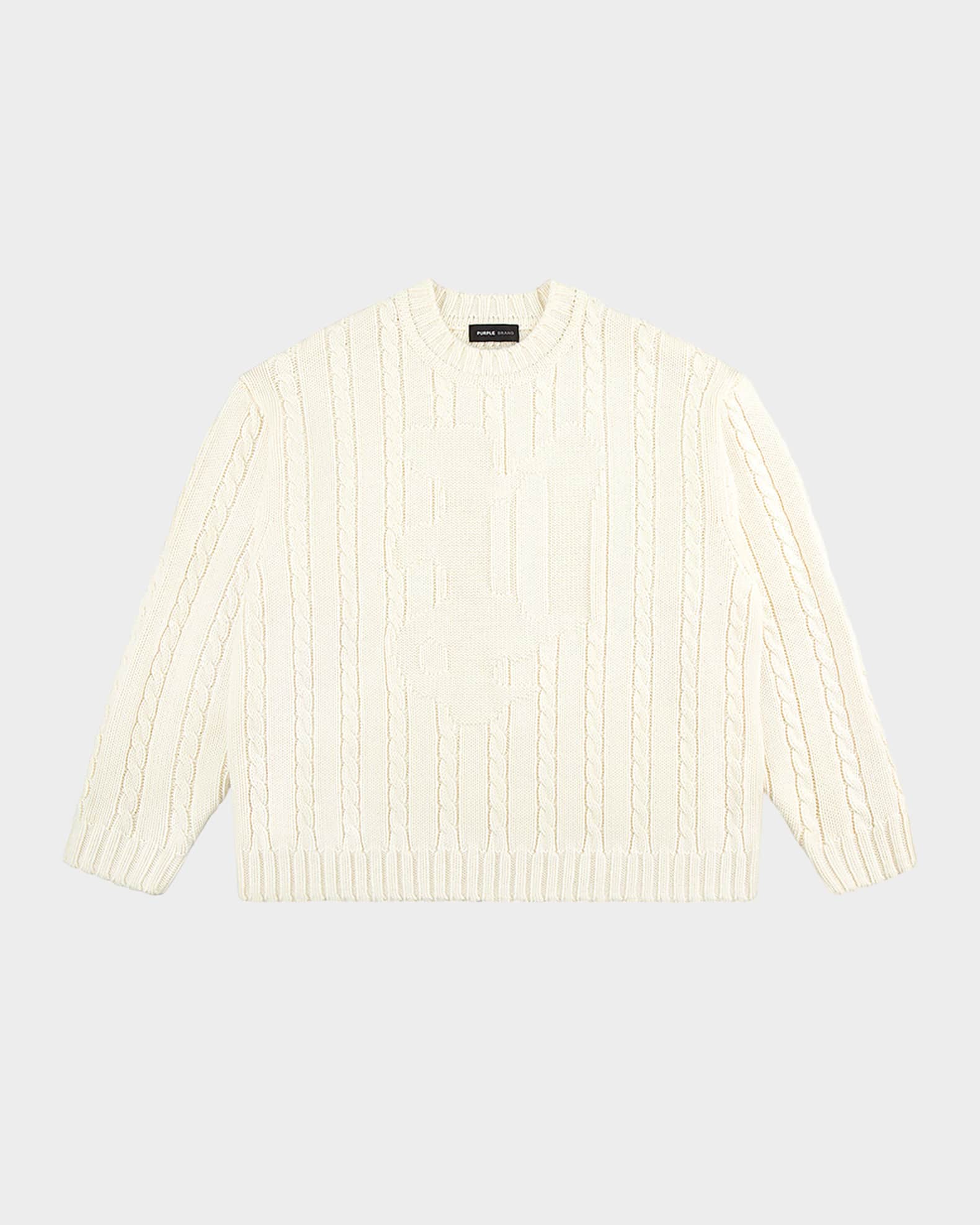 Men's Wool Cable Sweater 0