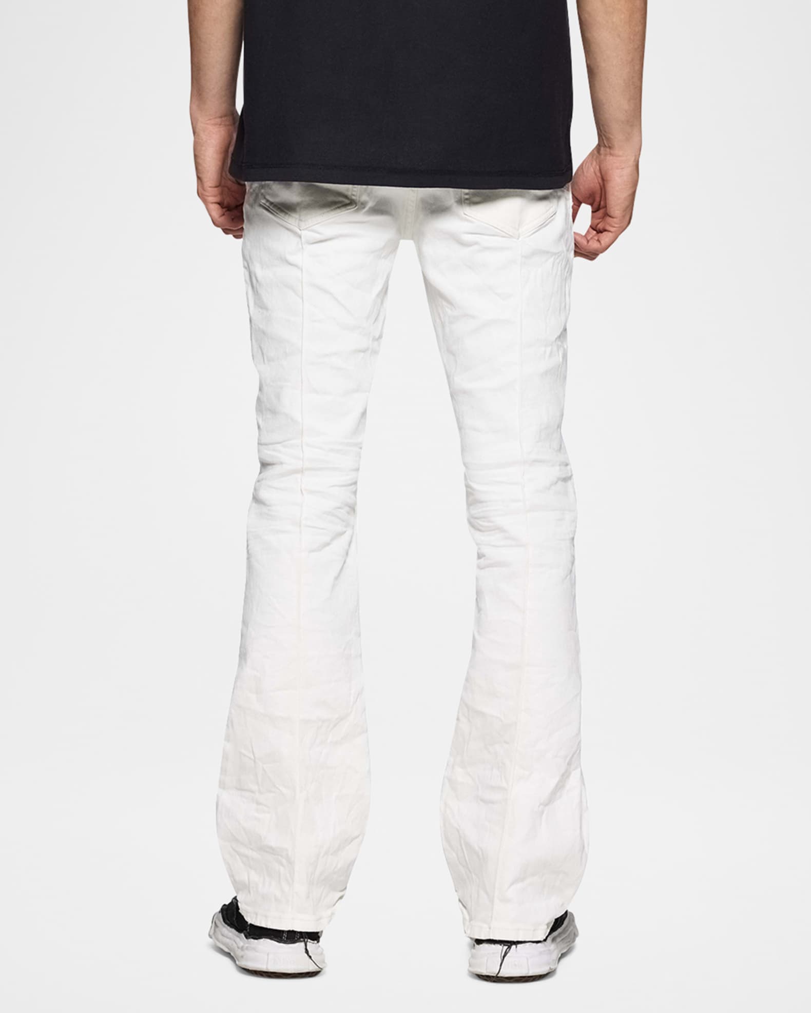 Men's Pintuck Flare Jeans 1