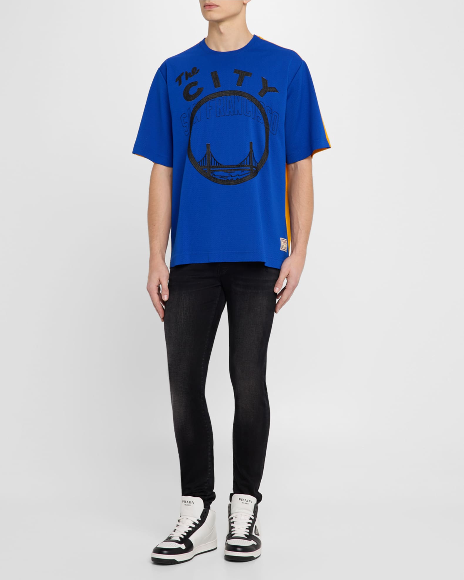 Men's Warriors Mesh T-Shirt - Thumbnail 2