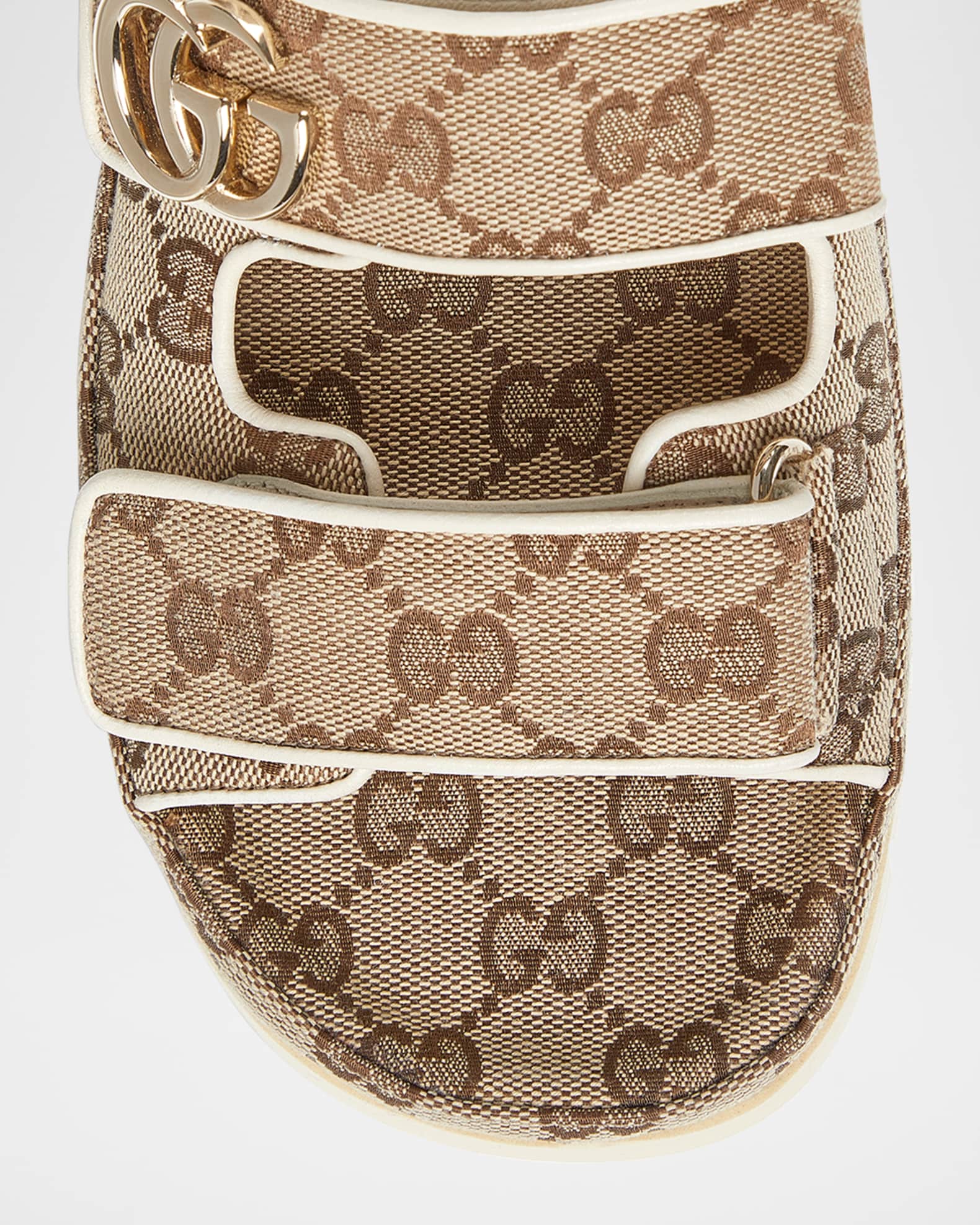 3j24 GUCCI グッチ GGマーモント フリンジサンダル 41サイズ Gucci Jolie GG Marmont Slide Sandal Black White Leather size