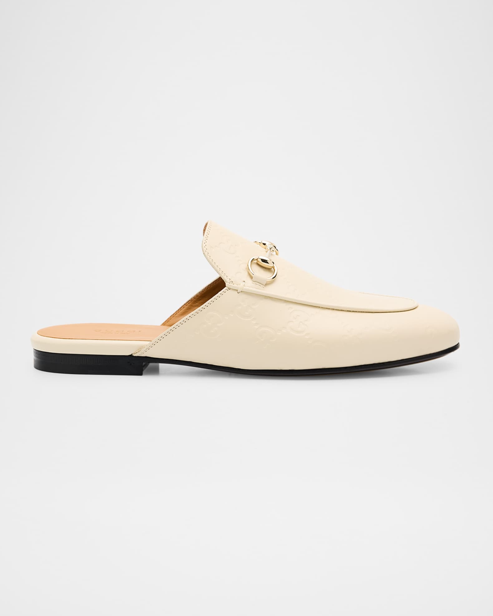 Princetown Monogram Horsebit Leather Mules 0