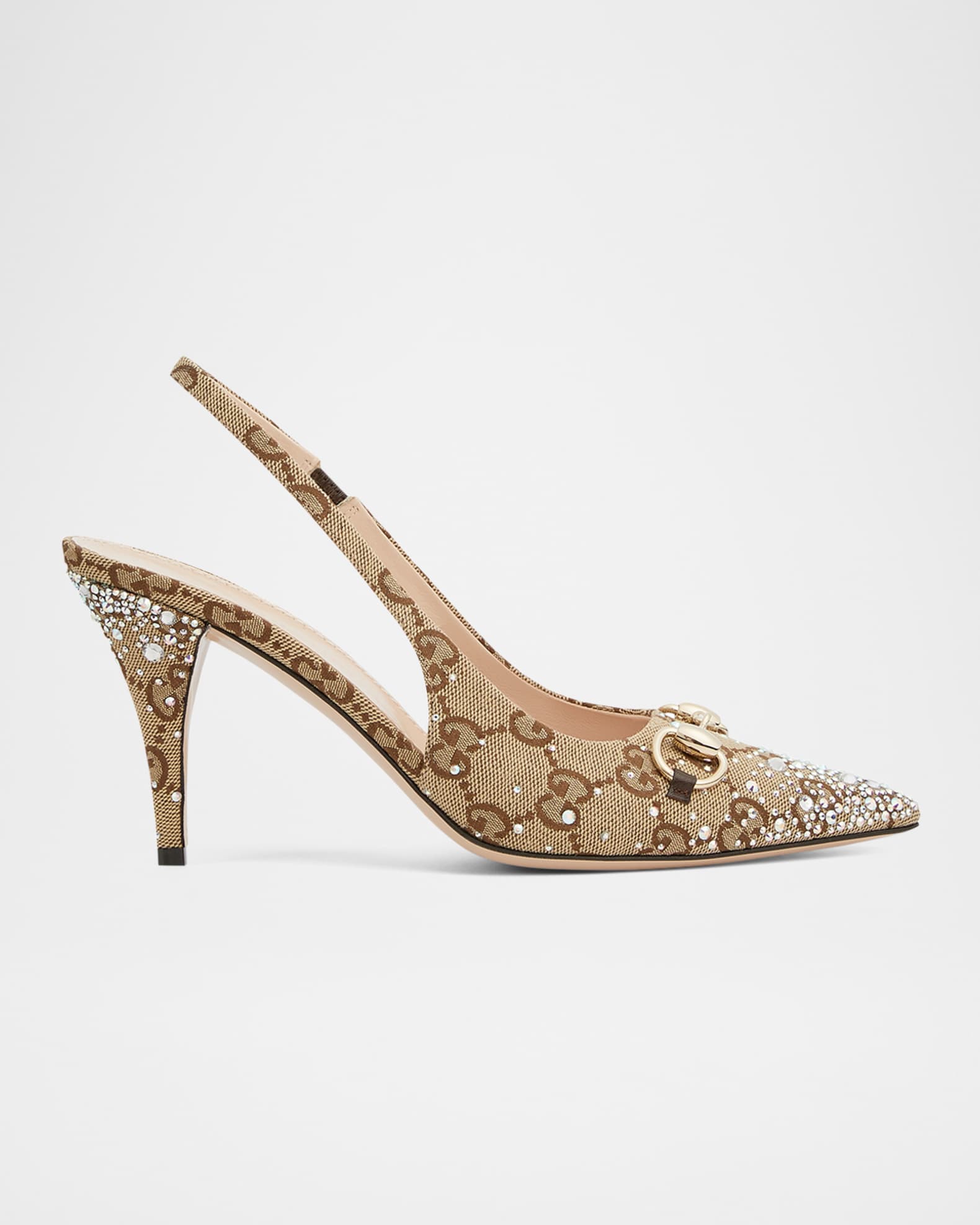 Gucci rhinestone heels clearance