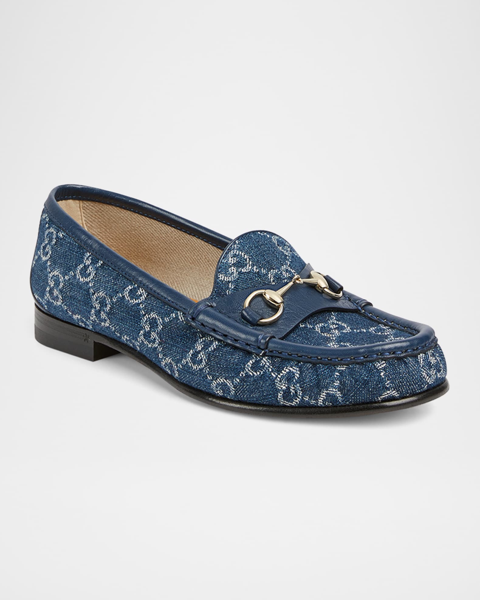 人気海外ブランドアイテム｜ファッション通販 1953 Gucci Horsebit Marcus Neiman | Loafers Denim Monogram 靴