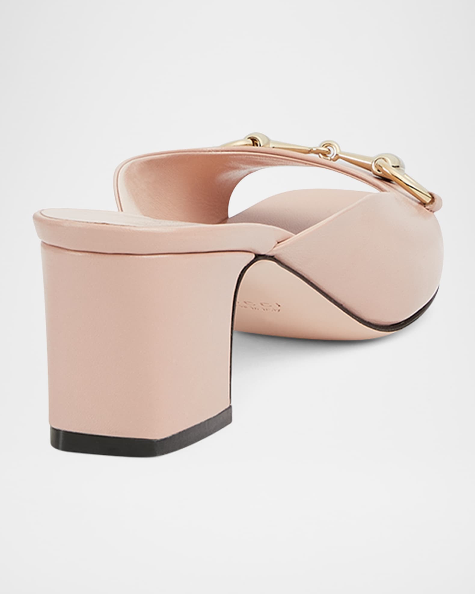 非常に高い品質 Gucci Marcus Neiman | Sandals Mule Leather Horsebit Lady 靴